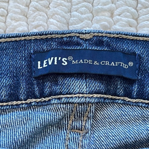 Levi's Made & Crafted Jeans Women's 29 Blue Willow Slim Japanese Selvedge - Picture 6 of 13